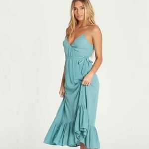 Billabong Hold Me Tight Wrap Maxi Dress